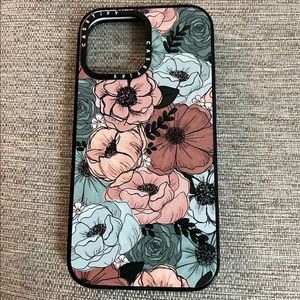 Floral casetify iPhone 13 pro max case